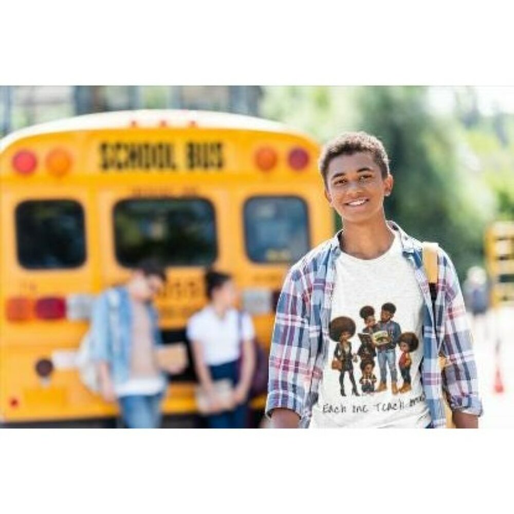 Each One Teach One Graphic T-Shirt For Adults & Kids - Picture 6 of 8